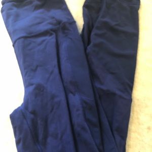 Navy blue Lululemon leggings